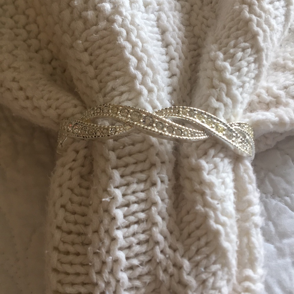 Silver Crystal Bracelet